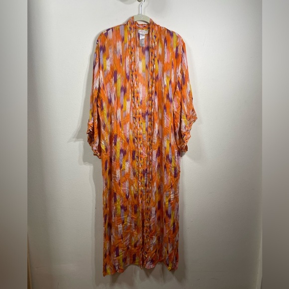 Free‎ People, Static Stripe Maxi Kimono one size - Picture 10 of 15
